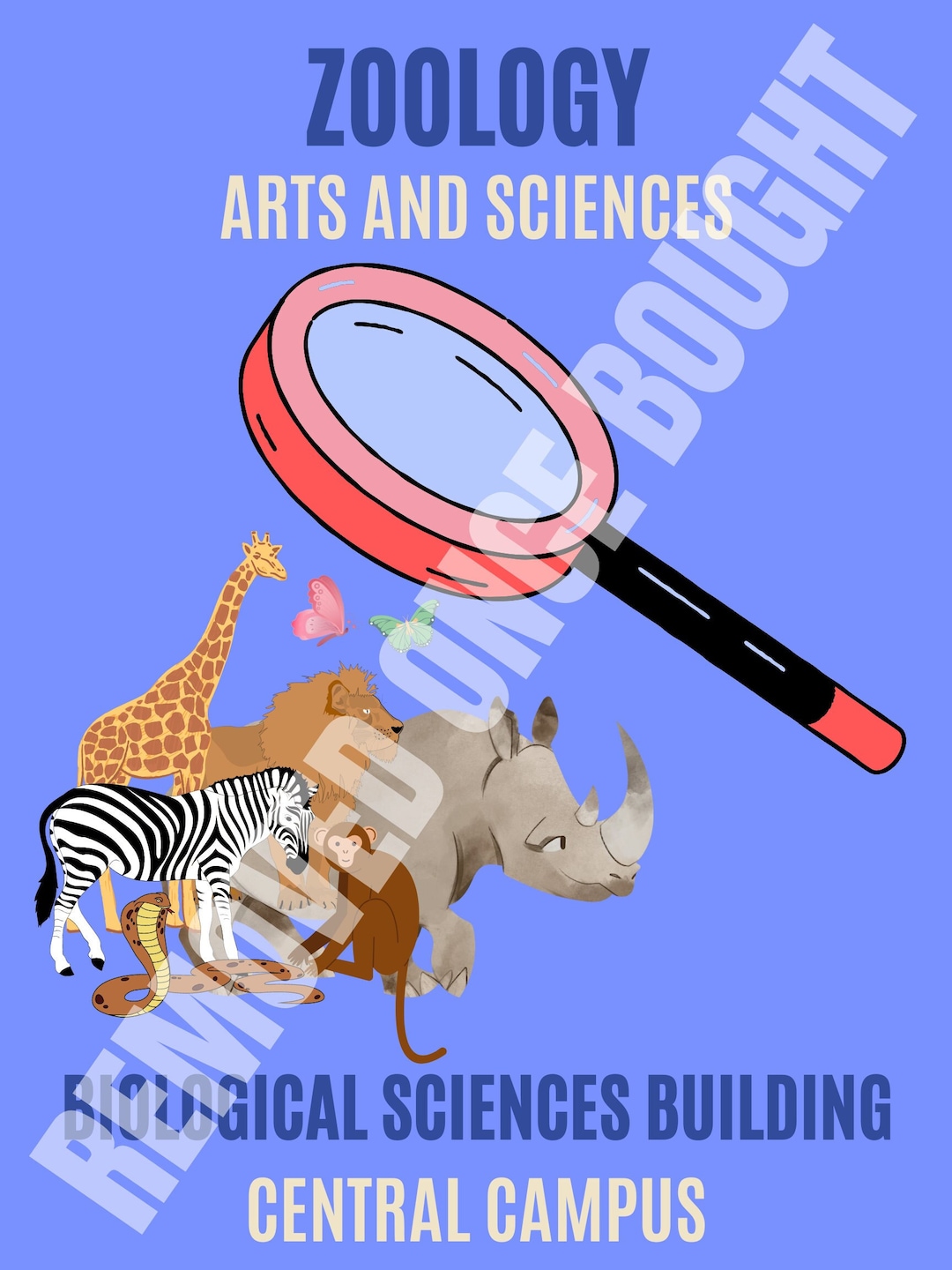 Texas A&M Zoology Major Poster - Etsy