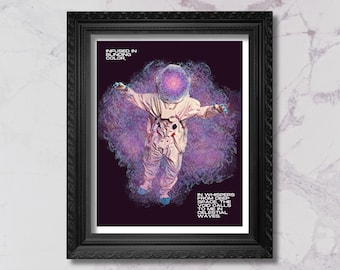 Space Case (Digital Collage Art, Retro Art, Surreal Art, Vintage Art, Horror Art)
