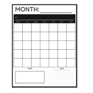 Simple and Minimal Planner PDF Digital Download, Printable Planner image 4