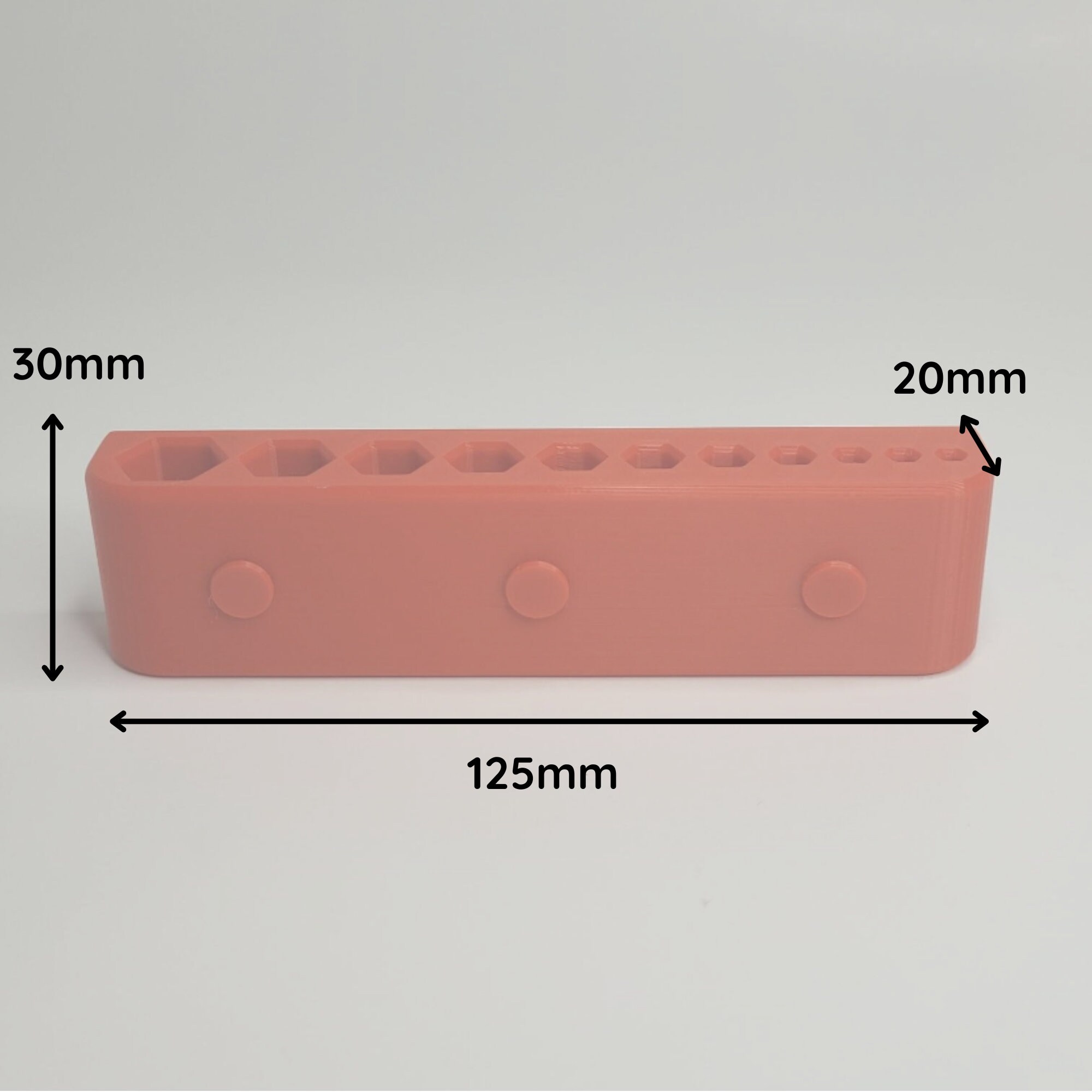 Allen Wrench Holder Hex Key Organizer Wall Mounted Allen Key Storage