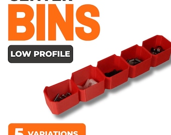 Milwaukee PACKOUT Low-Profile Center Bin, Middle Channel Organizer Insert Divider