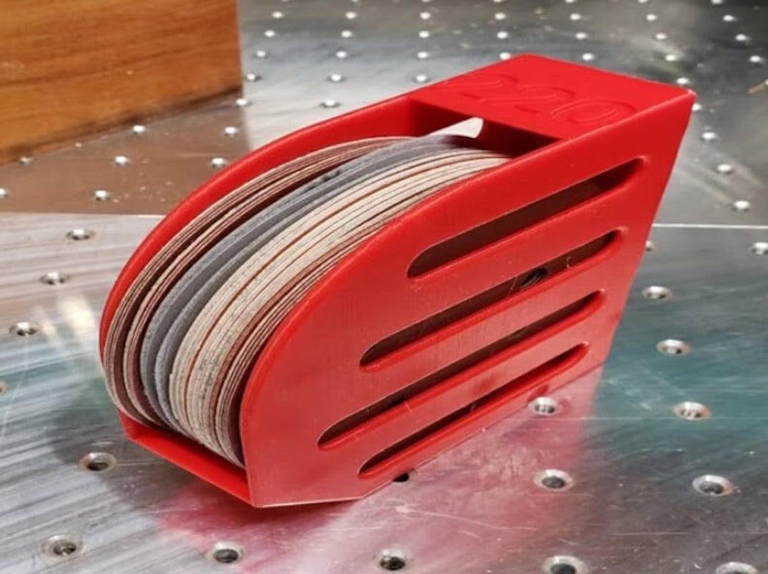 6 Inch 150mm Sandpaper Disc Holder 1 Slot Individual Etsy