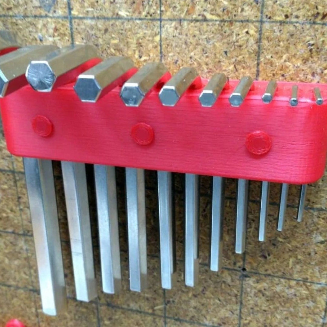 Allen Wrench Holder Hex Key Organizer Wall Mounted Allen Key Storage Garage and Tool Organization 3D Printed Etsy Australia