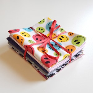 Floral Cotton Fabric Patchwork Bundle: Sewing Quilting (50x50cm)