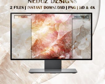 Gemstone Desktop Wallpaper Organizer by Neduz Designs (Digital Download)