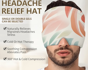 Neduz Leaves Ice Head Wrap: Natural Migraine Comfort