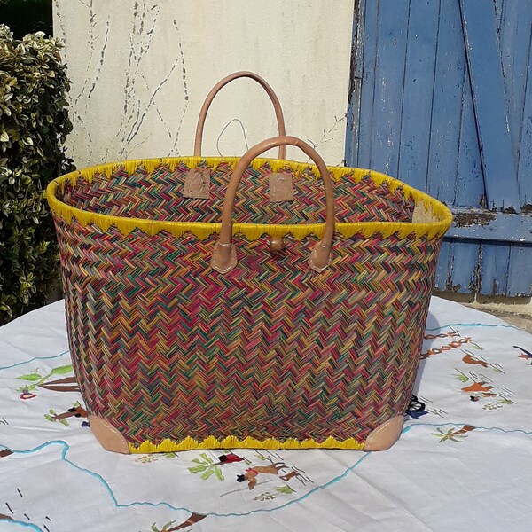Cabas Tressé en Paille - Collection Estivale | Nina Sac Cabas Tressé en Paille - Collection Estivale | Nina Sac