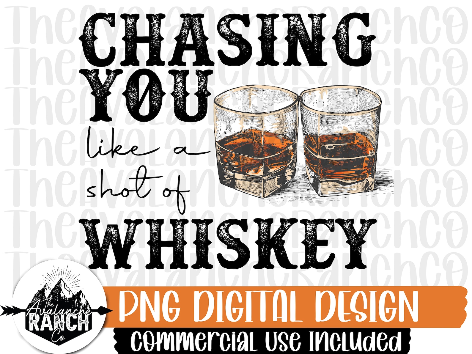 Chasing You Like A Shot of Whiskey Png Sublimation Designs - Etsy