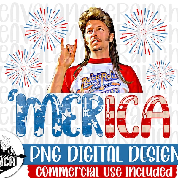 Joe Dirt Merica Png, Fourth of July Png, Sublimation Designs Downloads, Png Files For Sublimation, Patriotic Png, 4th Of July Png