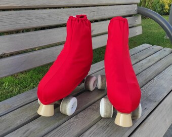 Matching lycra skate and boot covers in various designs and colours.Available in sizes,suitable for roller or ice skates.Color them ;)