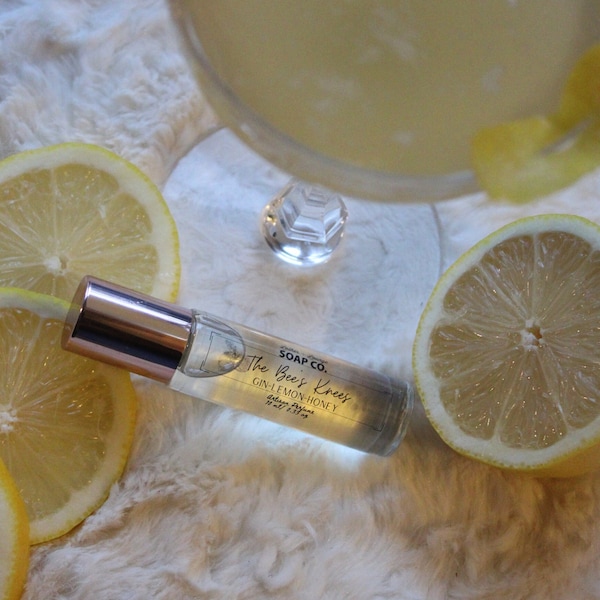 The Bee's Knees Artisan Perfume- Gin, lemon +honey