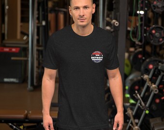Detroit Techno T-shirt: Vintage Emblem