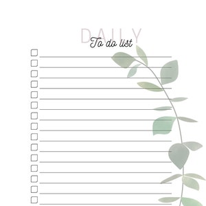 Printable To-Do-List
