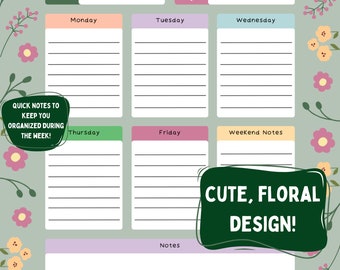 Cute Lesson Planner