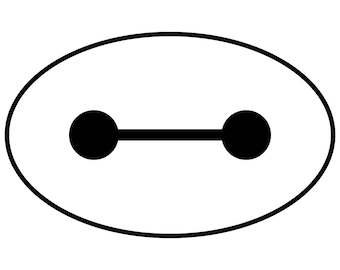 Baymax SVG, Baymax Downloadable File, Big Hero Six SVG