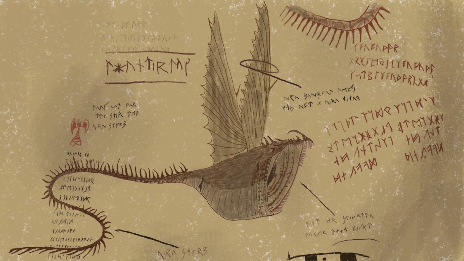 How to Train Your Dragon, Printable Artwork, the Dragon Book, Page From ...