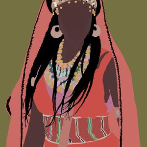 The Chosen Artwork, Tamar Painting, The Chosen Digital Artwork