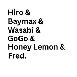 Baymax SVG, fichier téléchargeable Baymax, Big Hero Six SVG, modèle de T-shirt Big Hero Six, Big Hero Six Art