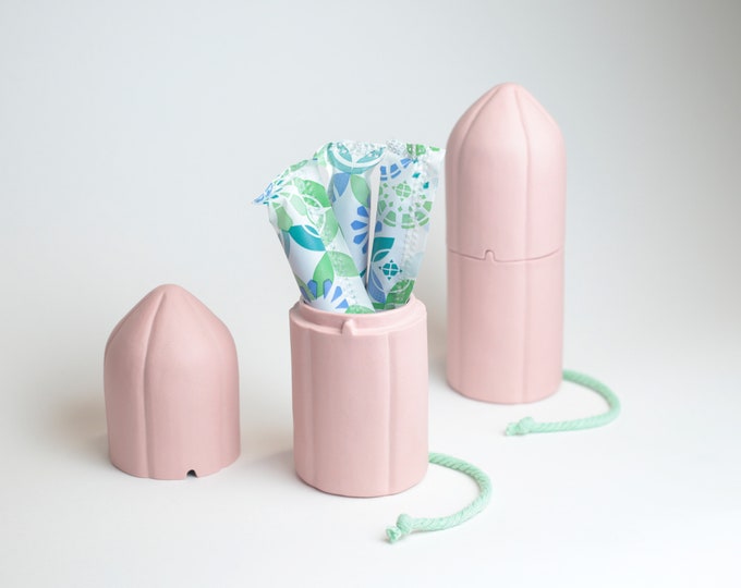 Ceramic Tampon Hider - Pink