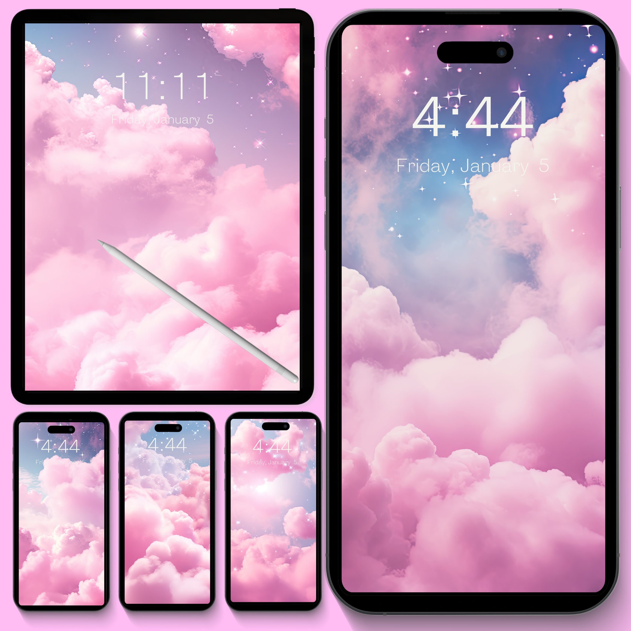 Pink lockscreen deals