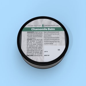 German Chamomile Balm | Natural | Extra Potent | Organically cultivated