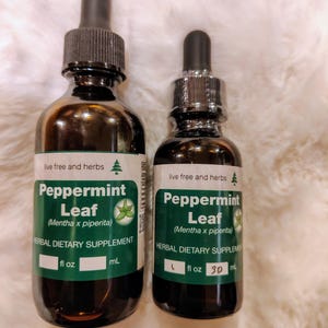 Organic Peppermint Leaf Extract -Cultivated -Mentha x piperita