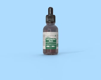 Astragalus Root Tincture, Dual Extraction (1, 2, 4oz)