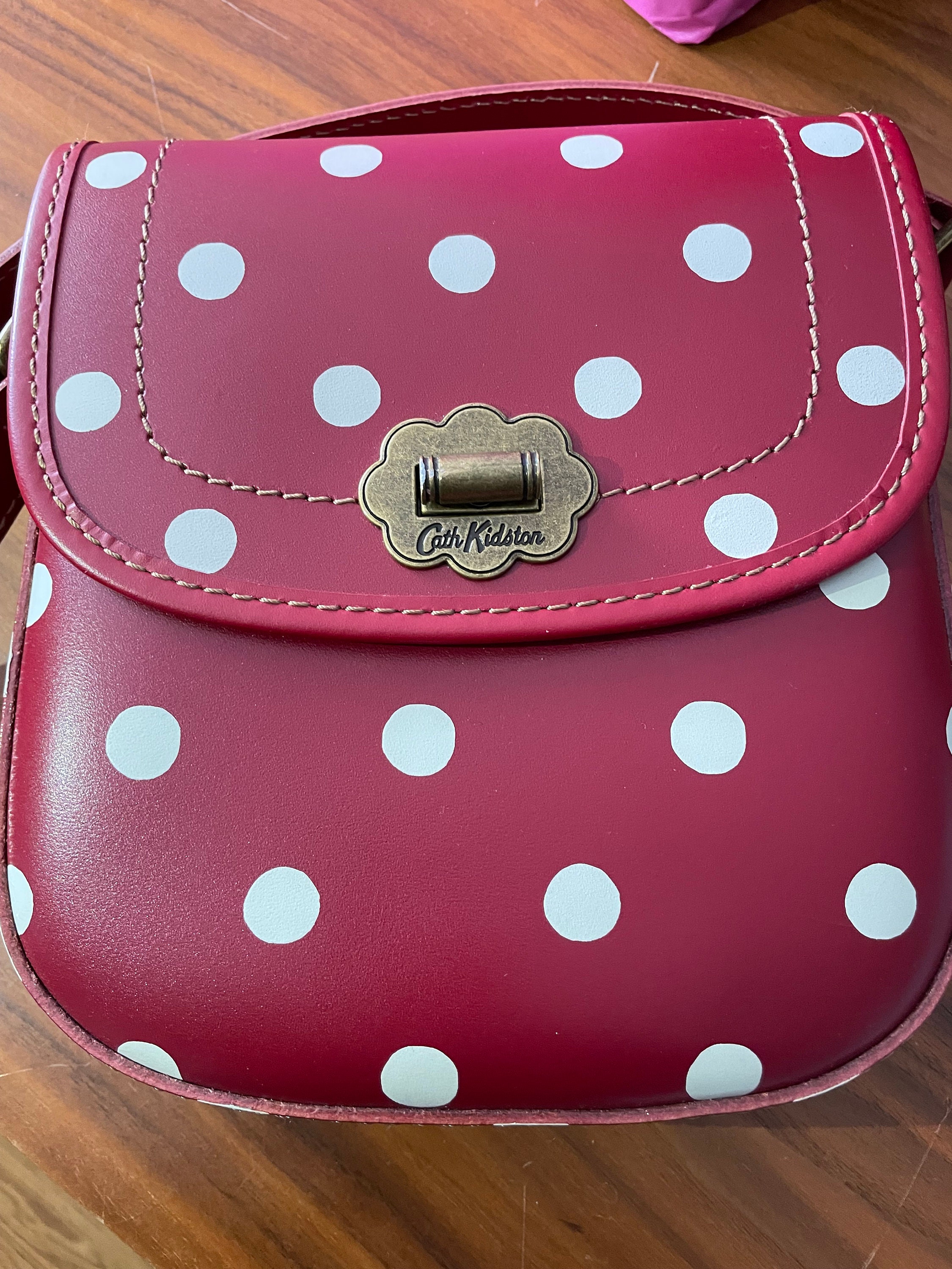 Red cath kidston bag hotsell