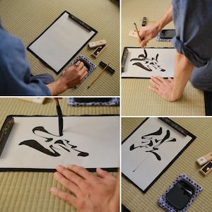 Votre prénom/mots en calligraphie japonaise sur commande, faite à la main. image 4