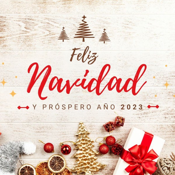 Feliz Navidad y Próspero Año Nuevo