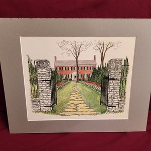 A Fredericksburg View prints of historic landmarks