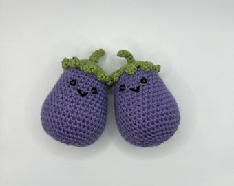 Crotchet Eggplants