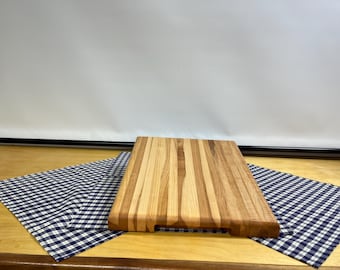Hand Made 14" x 18" x 1 1/2" Hardwood Cutting Board, Solid Hard Maple
