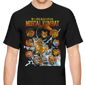 Vintage Mortal Kombat Flawless Victory Sub Zero Game T Shirt