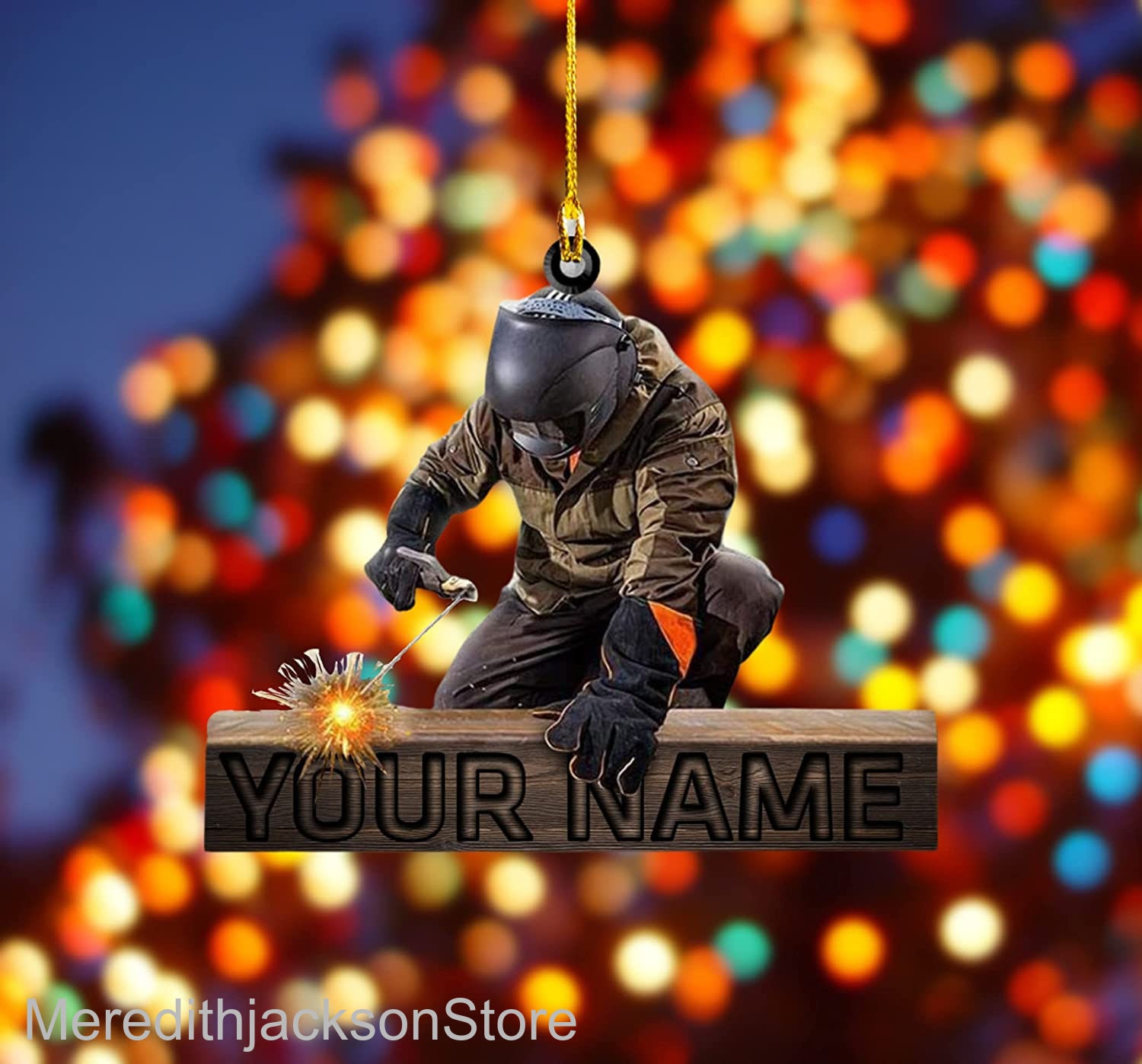 Welder Ornament Welding Ornament Gift Welder Christmas Etsy