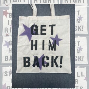 Get Him Back! - Olivia Rodrigo GUTS Album Tour Inspired Tote Bag 2024 - Custom Concert Bag Olivia Rodrigo - Olivia Rodrigo Music