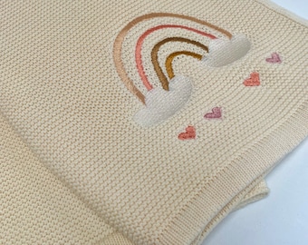 Personalized Hand Embroidered Baby Blankets-Designs