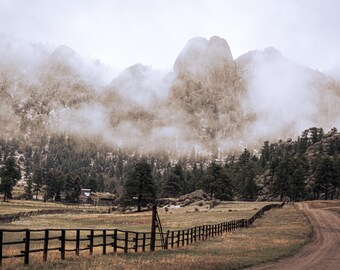 Twin Owls Over McGregor Ranch