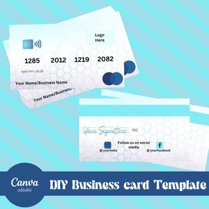 DIY Business Card Template