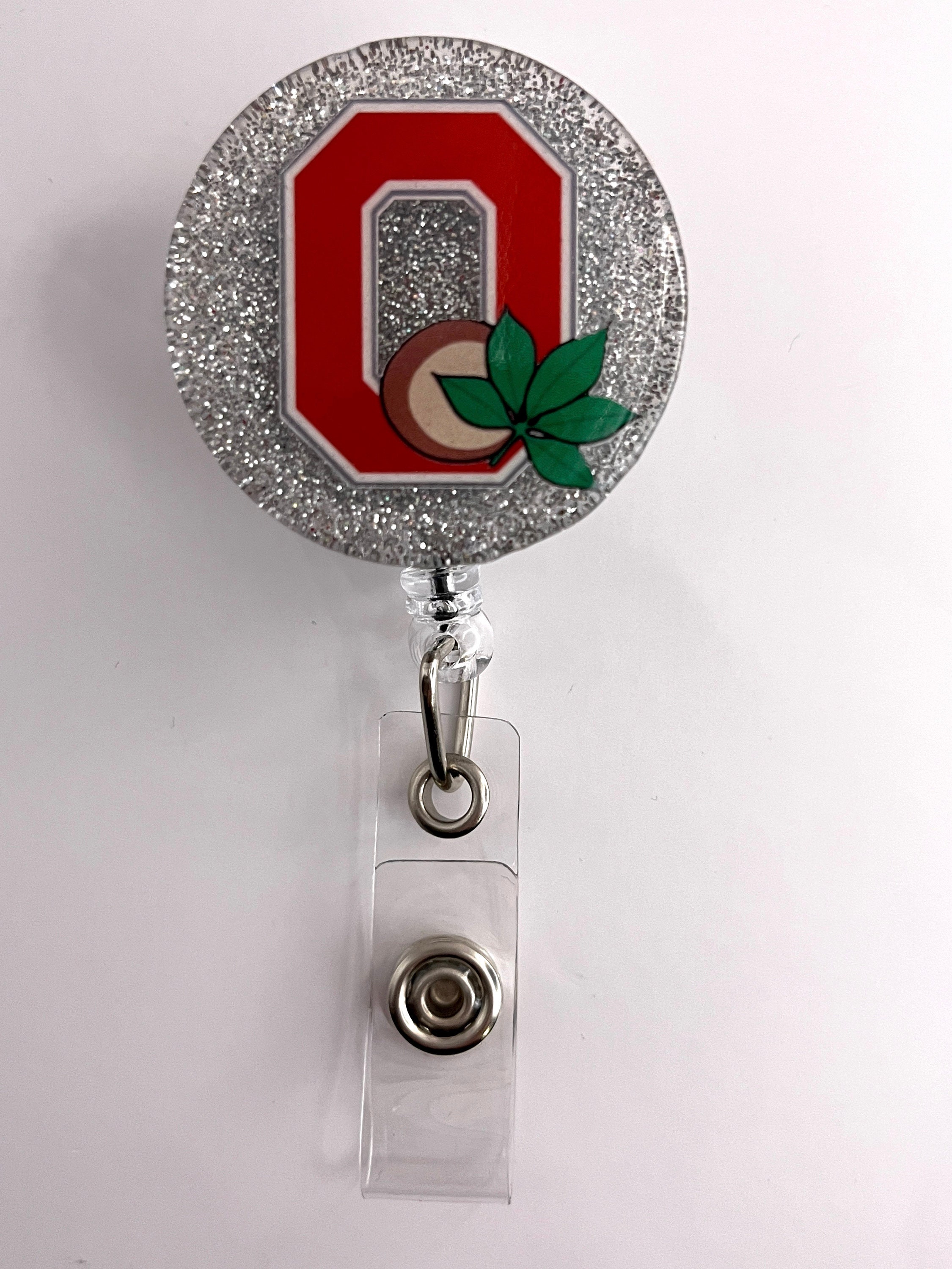 Mygamedaystore Ohio State Buckeyes Keychain Spinner Rhinestones
