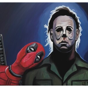 Halloween Superhero print