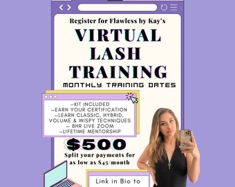 Virtual Lash Class