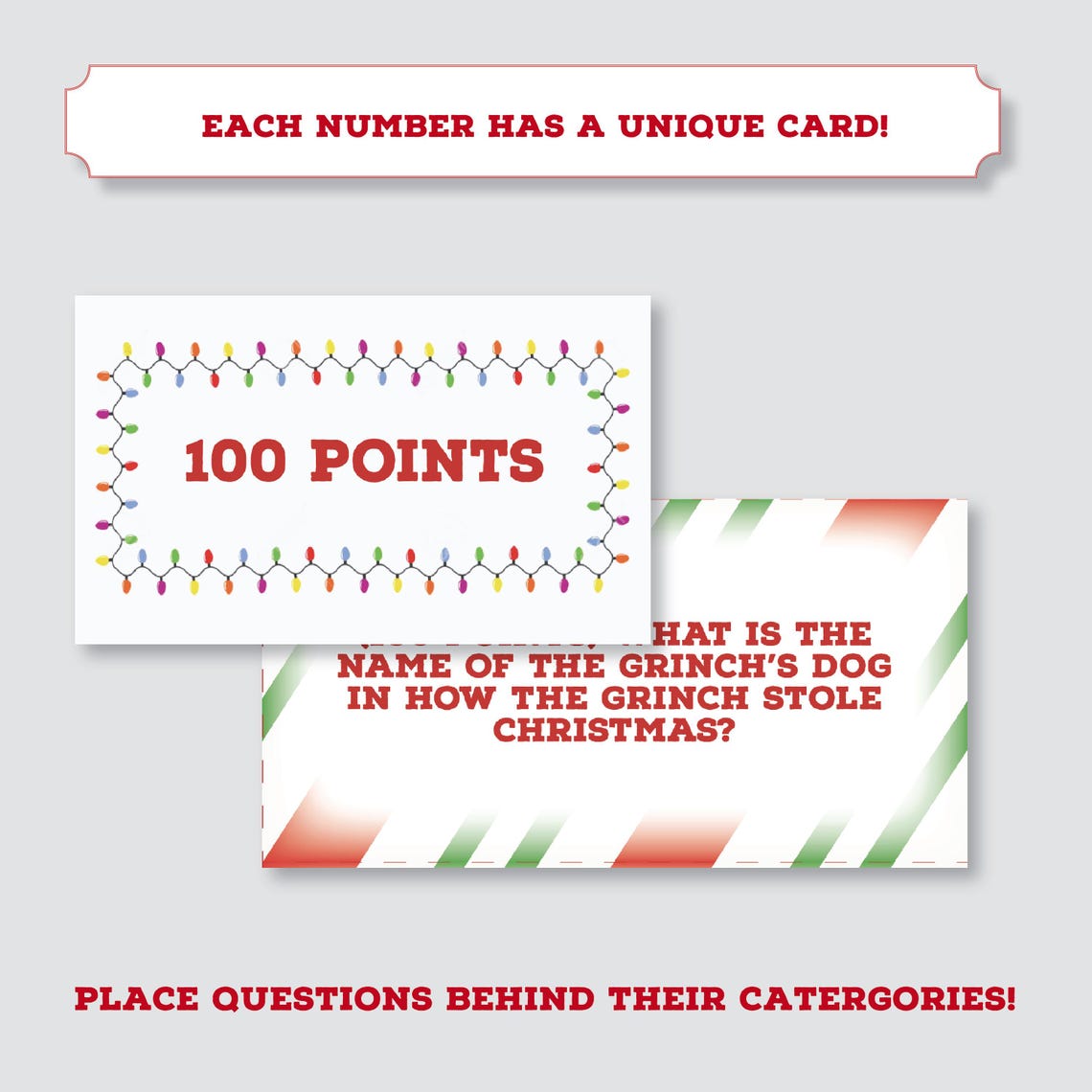 Christmas Jeopardy Printable Game, Printable Games for Christmas ...