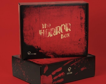 The Horror Mystery Box | Spooky Gift Idea • Exclusive Horror Merch • Plushies, Collectibles, & more.