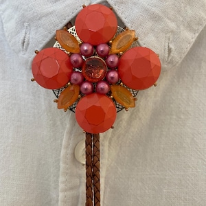 vintage borealis bolo