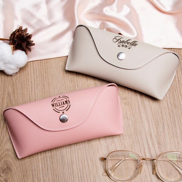 Custom Glasses Case Etsy