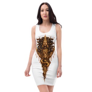 gold gothic dress Black And Gold Gothic Wedding Dress With Sequin
