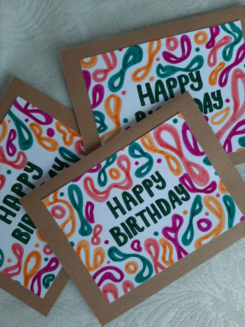 Small Batch Birthday Cards - Etsy