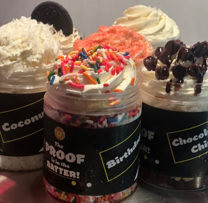 Birthday Pound Cake Jars. Cupcake, Gifts, Dessert Etsy