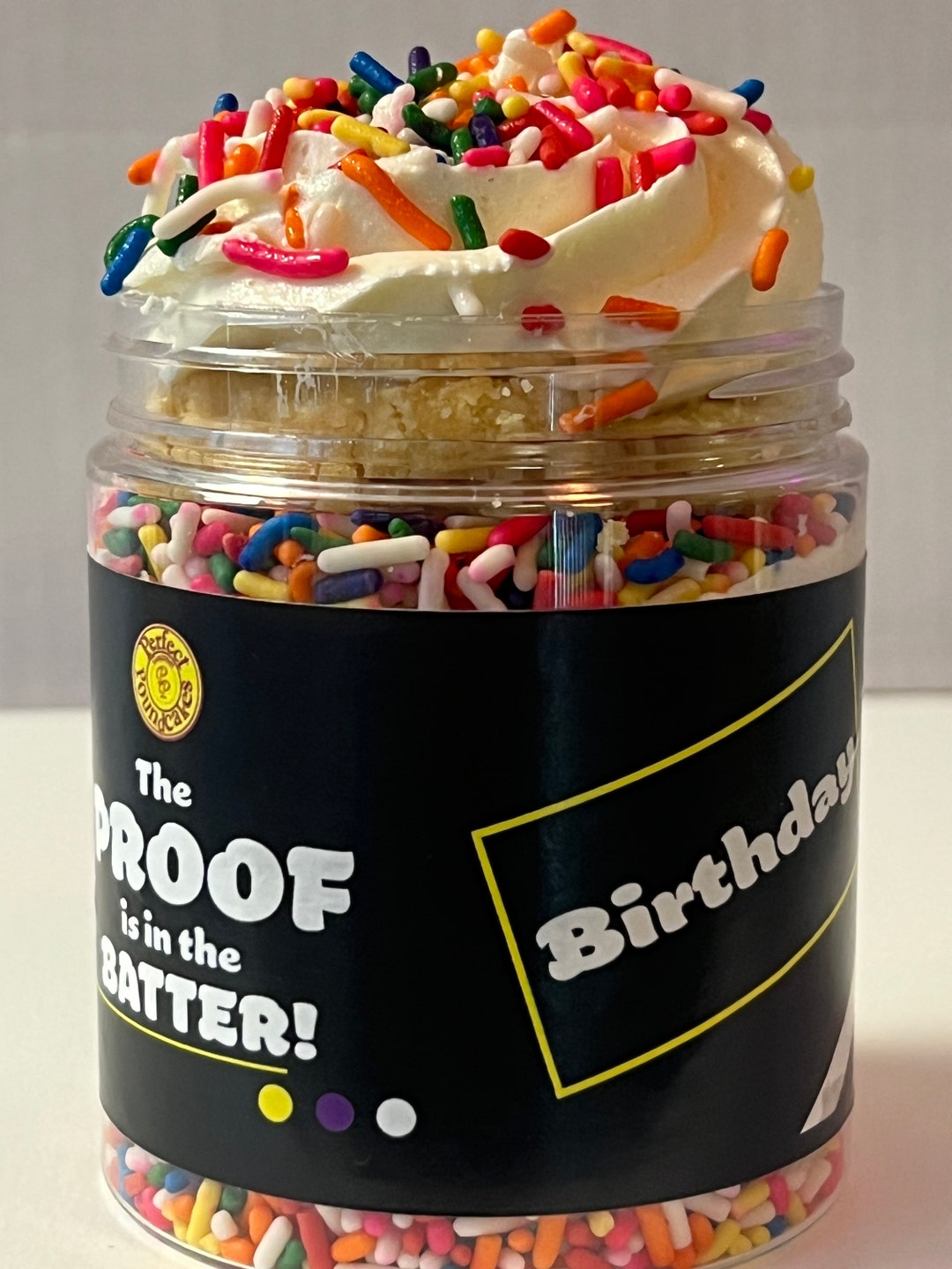 Birthday Pound Cake Jars. Cupcake, Gifts, Dessert Etsy